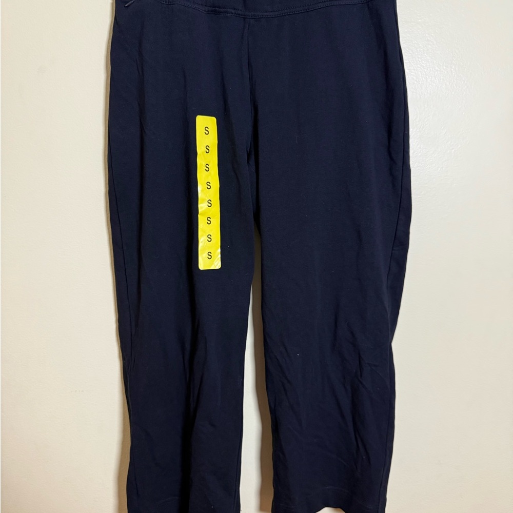 Lands' End Dark Navy Cropped Pants